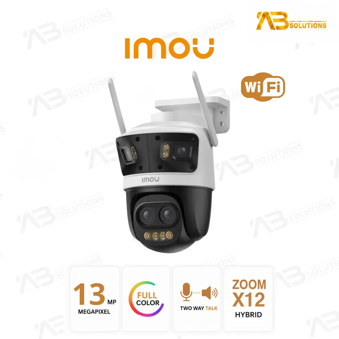 IMOU Cruiser Pano Z 13MP – Caméra Wi-Fi Extérieure 12× Zoom | x12 كاميرا مراقبة خارجية واي فاي 13 ميغابكسل بتقريب