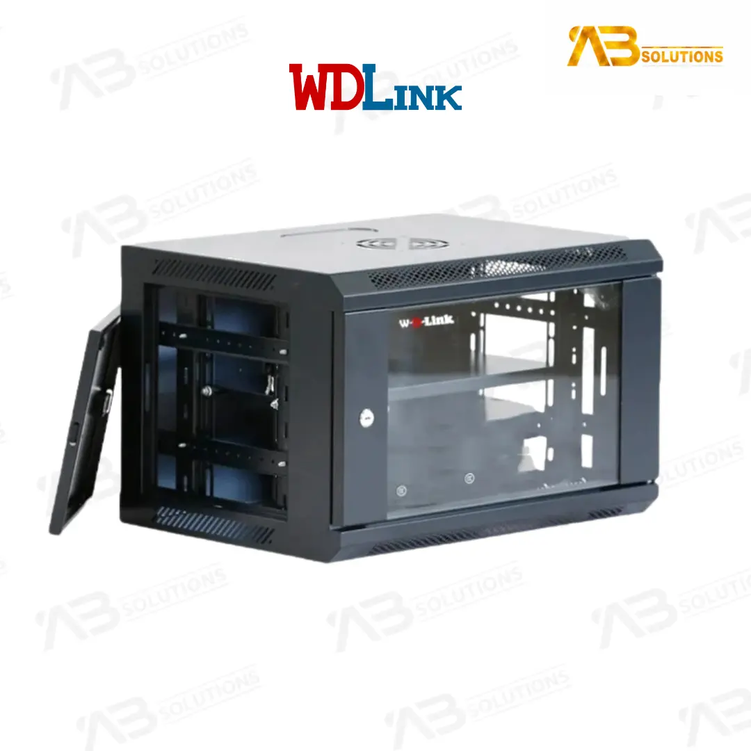 WDLink Armoire Informatique 6U Coffret Réseau 19"| خزانة معلوماتية صندوق شبكات بمقاس 19 بوصة